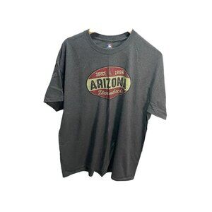 Arizona Diamondbacks Shirt Men's XL ML Baseball Gray Cotton Team Tee